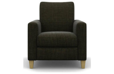 Heart of House Harrison Fabric Chair - Brown